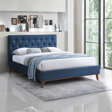 George Oliver Scholz Upholstered Panel Bed Reviews Wayfair